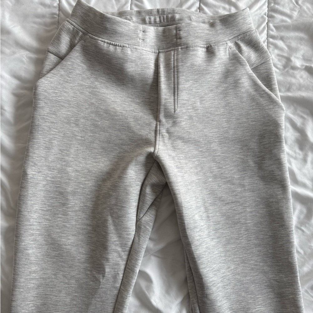lululemon athletica Light Gray mens matching Joggers and and hoodie